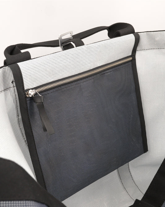 RECYCLED AMPLO black night / XL Tote