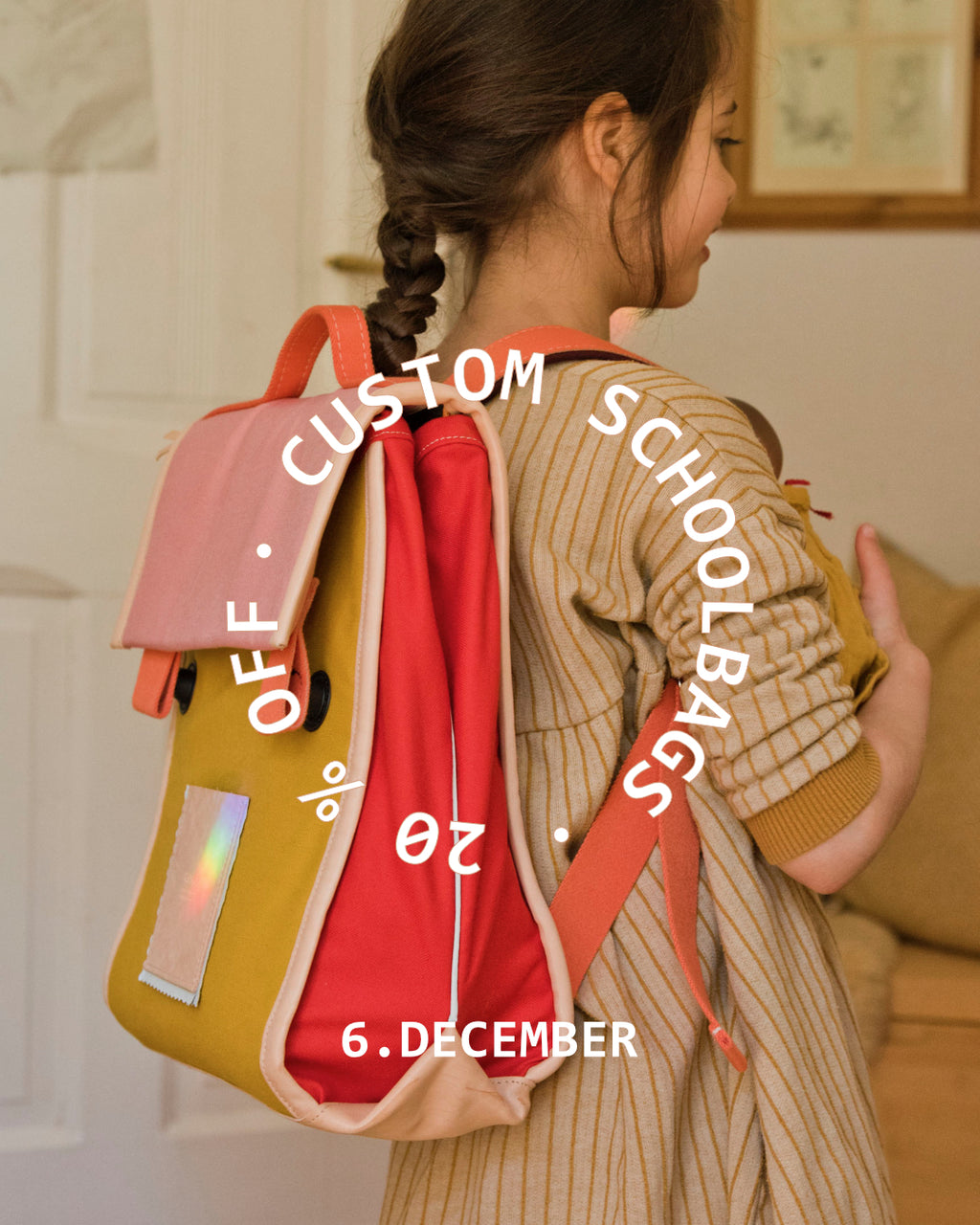 6. DEZEMBER: Custom Schultasche 20%