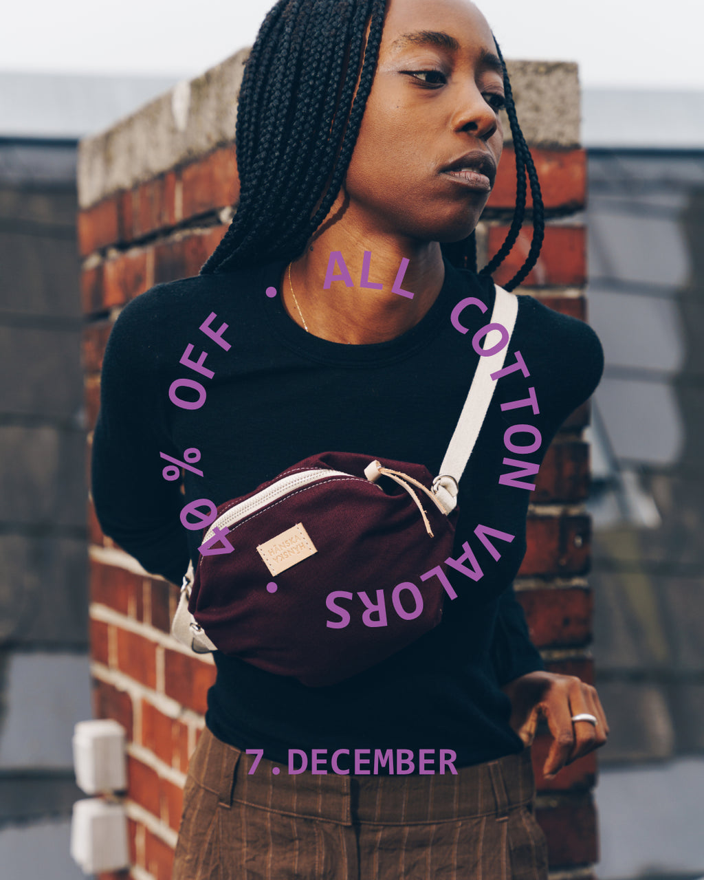 7. DEZEMBER: VALOR  organic cotton 40%