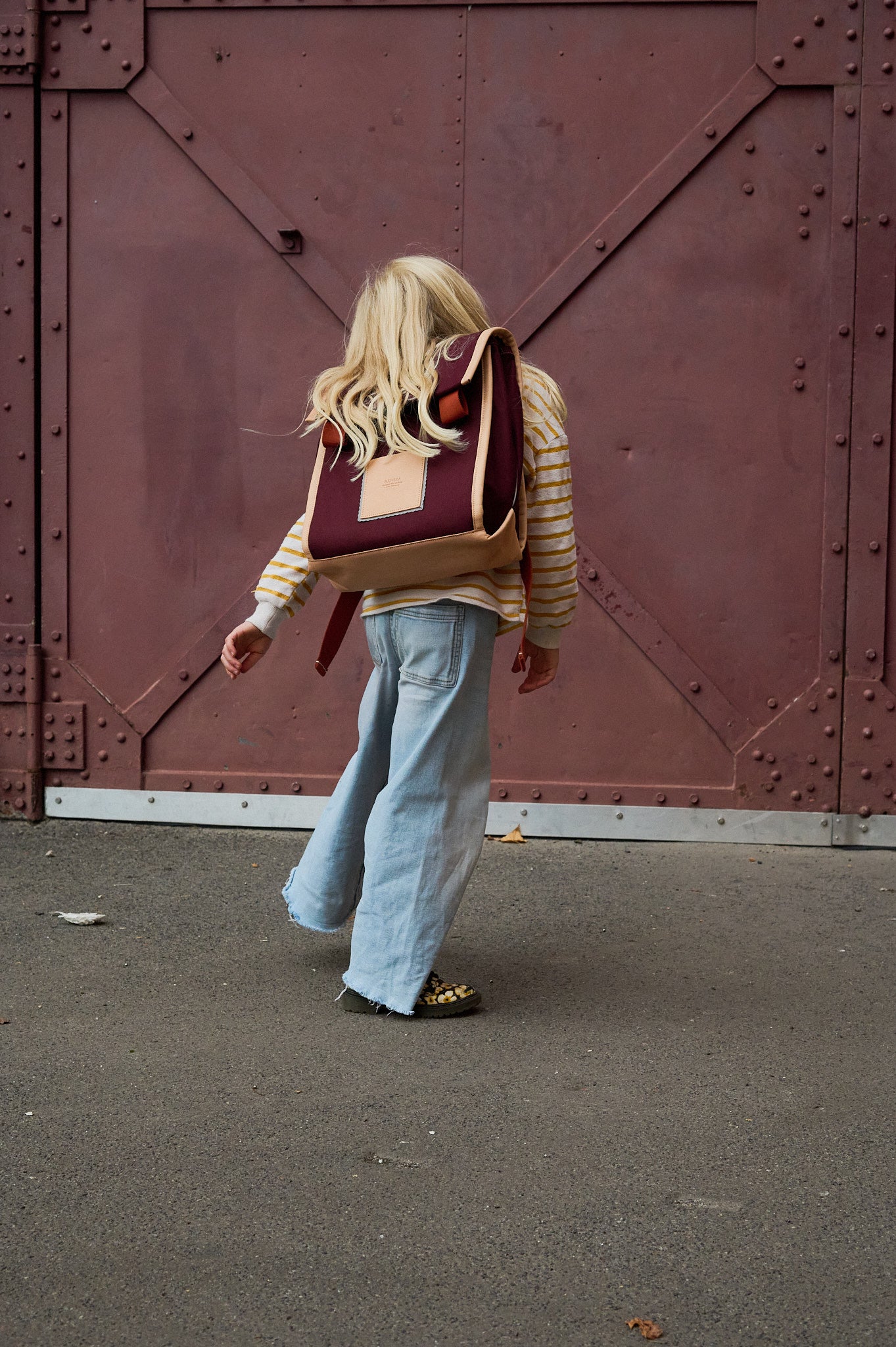 ESKOLA aubergine - Schoolbag