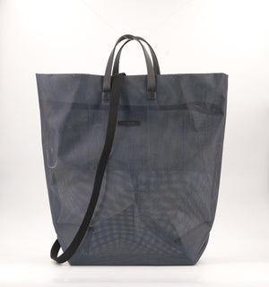 RECYCLED MOIRÉ black night / Shopper