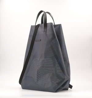 RECYCLED MOIRÉ black night / Shopper