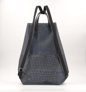 RECYCLED MOIRÉ black night / Shopper