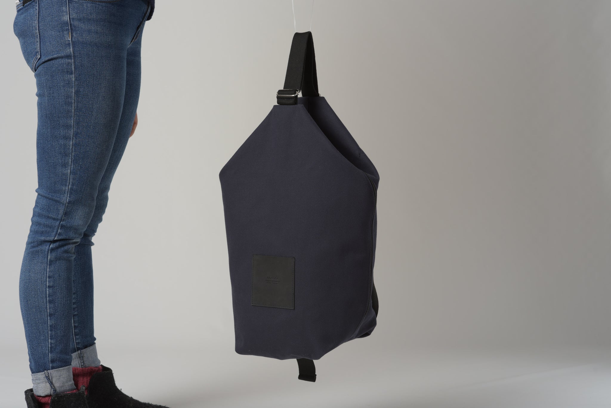 LUCID - navy waxed cotton // archive sale