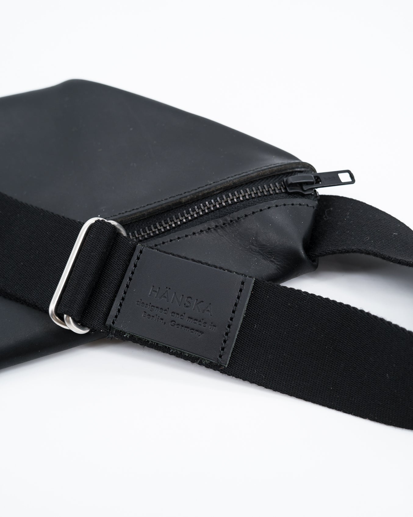 HIP BAG - black leather // early drop