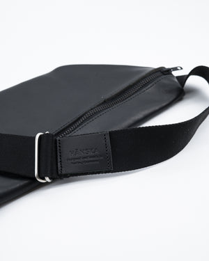HIP BAG - black leather // early drop