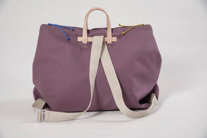 VOIE Weekender - lavender organic cotton