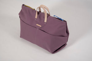 VOIE Weekender - lavender organic cotton