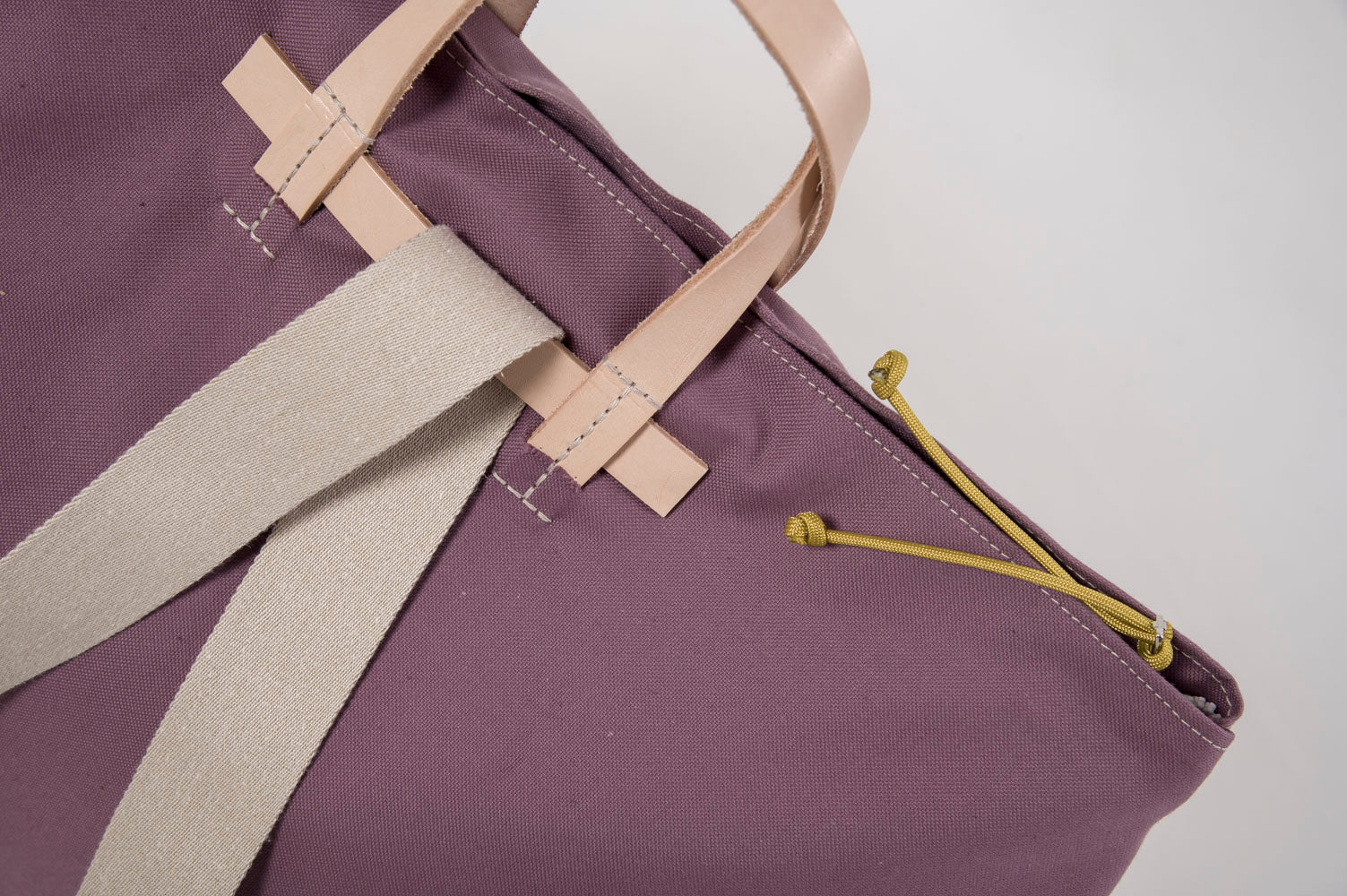 VOIE Weekender - lavender organic cotton