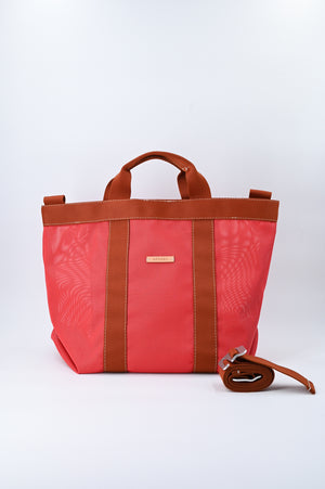 AZOKA mesh - red / Marketbag