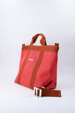 AZOKA mesh - red / Marketbag