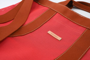 AZOKA mesh - red / Marketbag