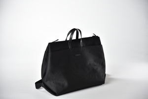 VOIÉ WEEKENDER - black cotton // early drop