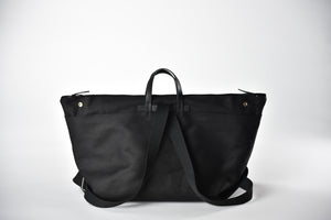VOIÉ WEEKENDER - black cotton // early drop