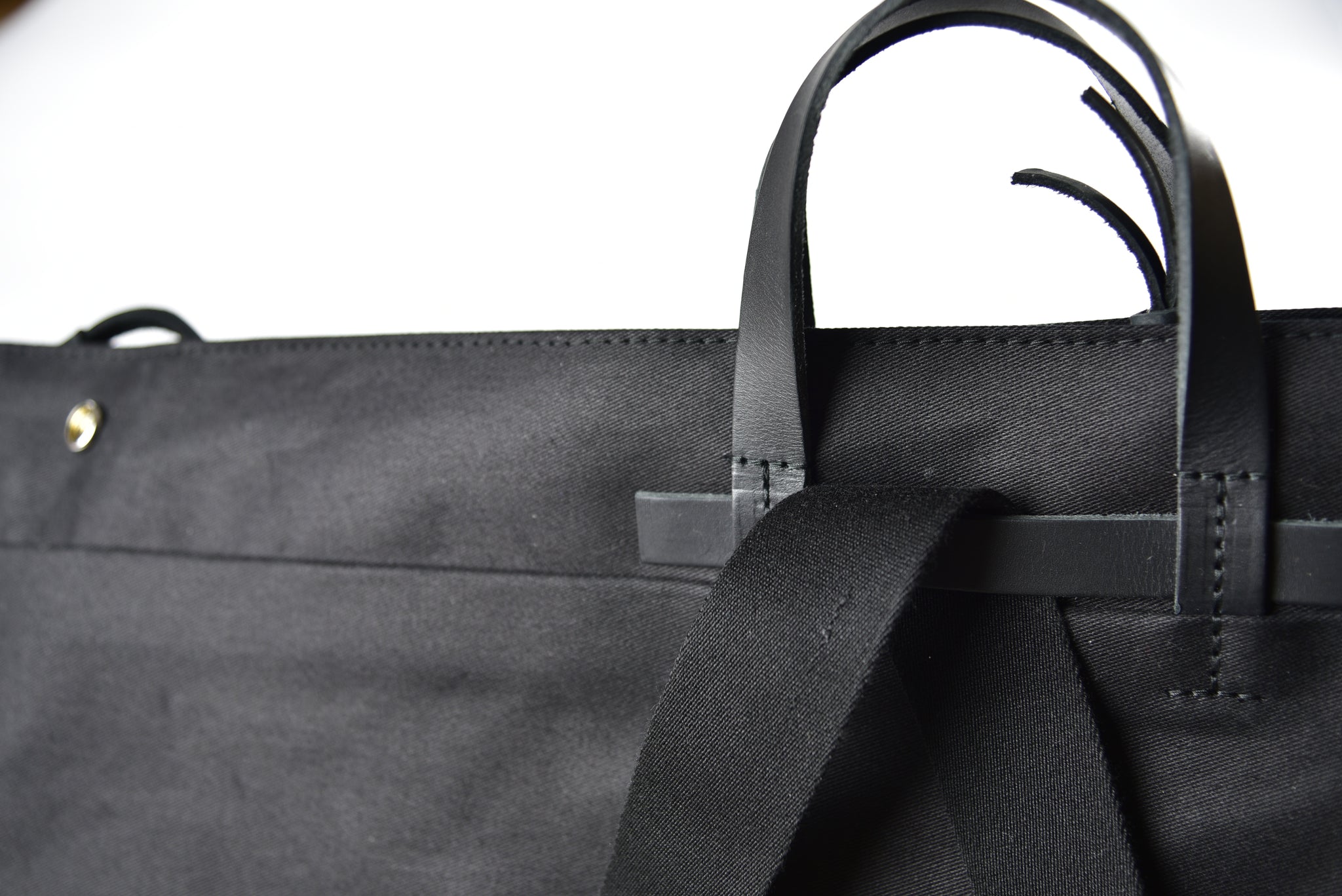 VOIÉ WEEKENDER - black cotton // early drop