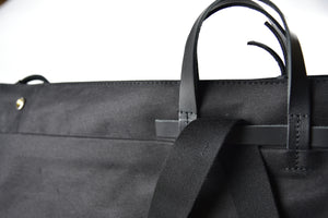 VOIÉ WEEKENDER - black cotton // early drop
