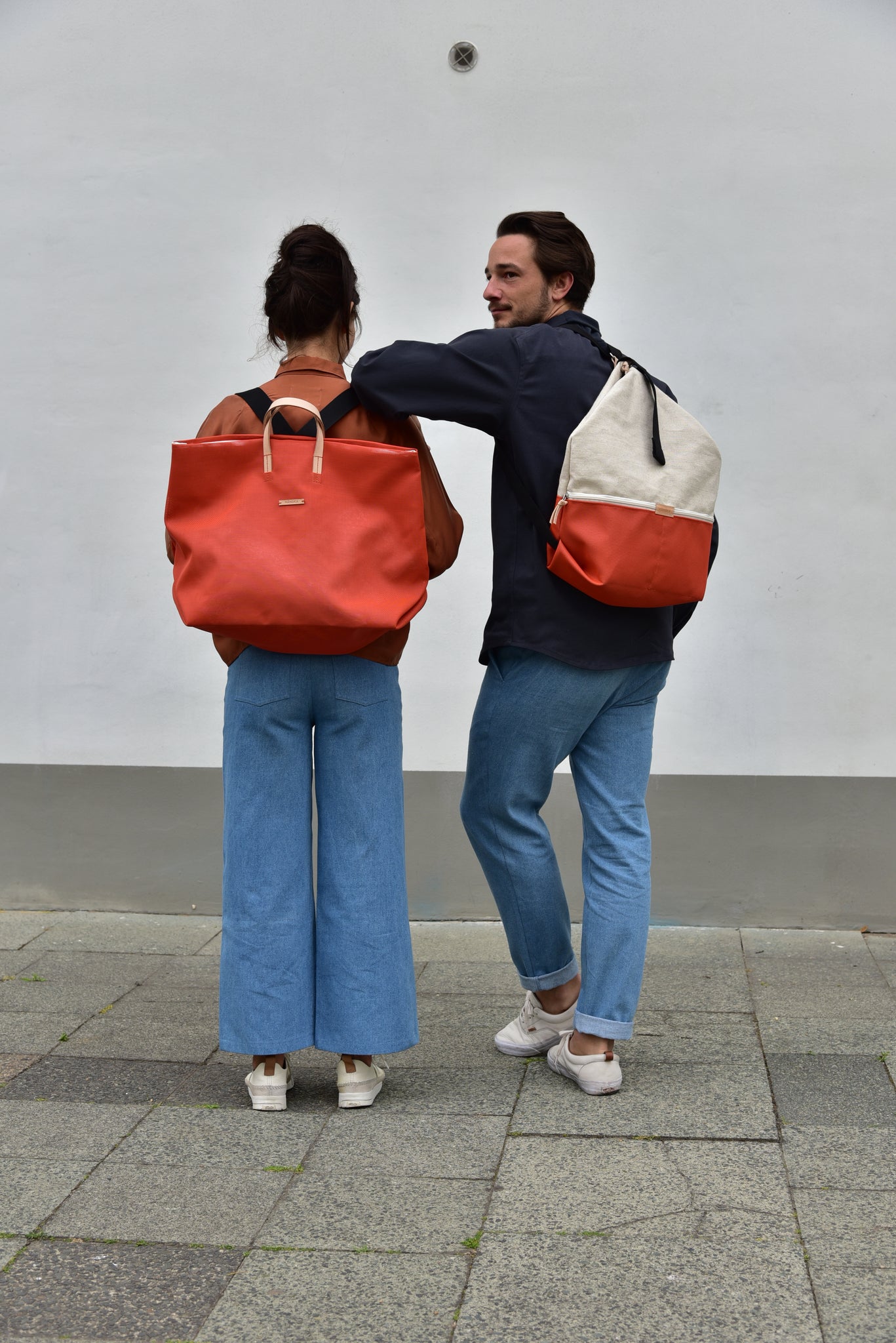 LUCID - linen / burnt orange mesh // early drop