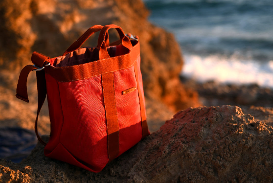 AZOKA mesh - red / Marketbag