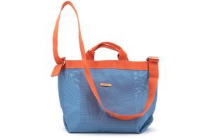 AZOKA mesh - blue / Marketbag // Sample!