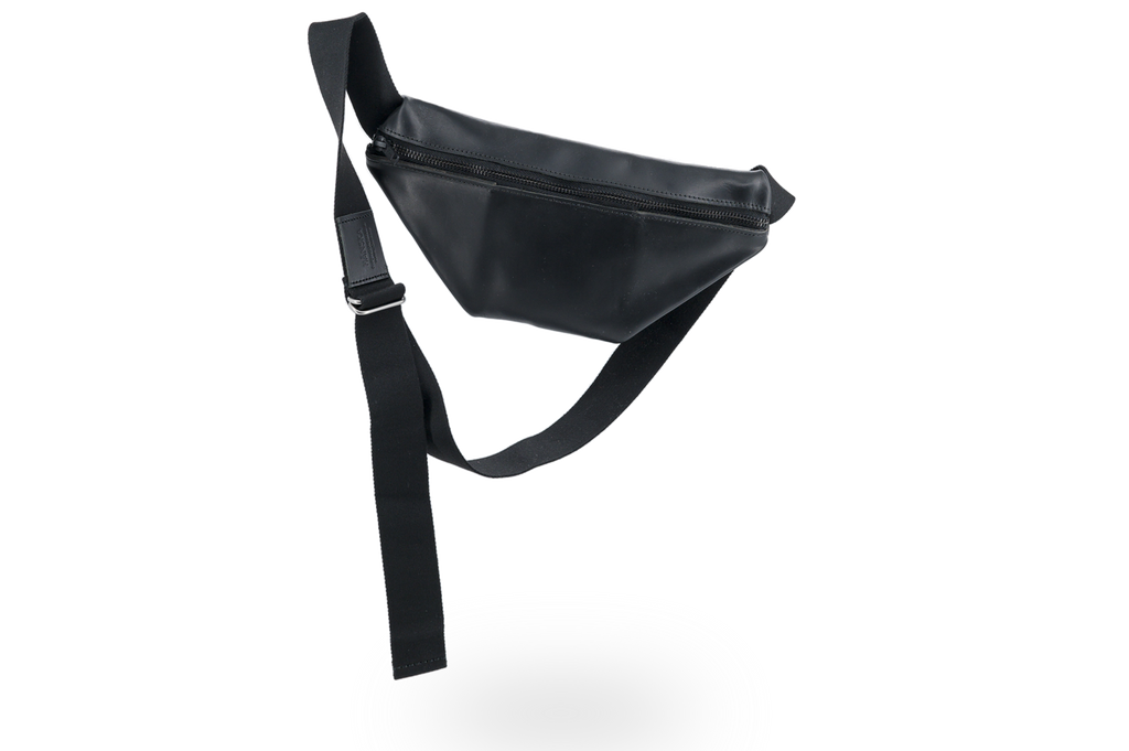 HIP BAG - black leather // early drop