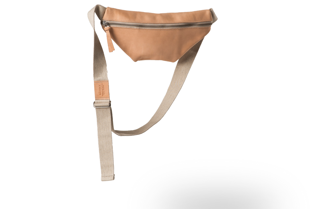 HIP BAG - natural leather // early drop