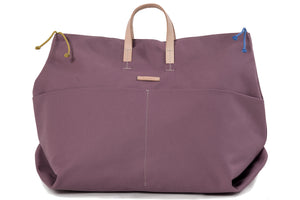 VOIE Weekender - lavender organic cotton