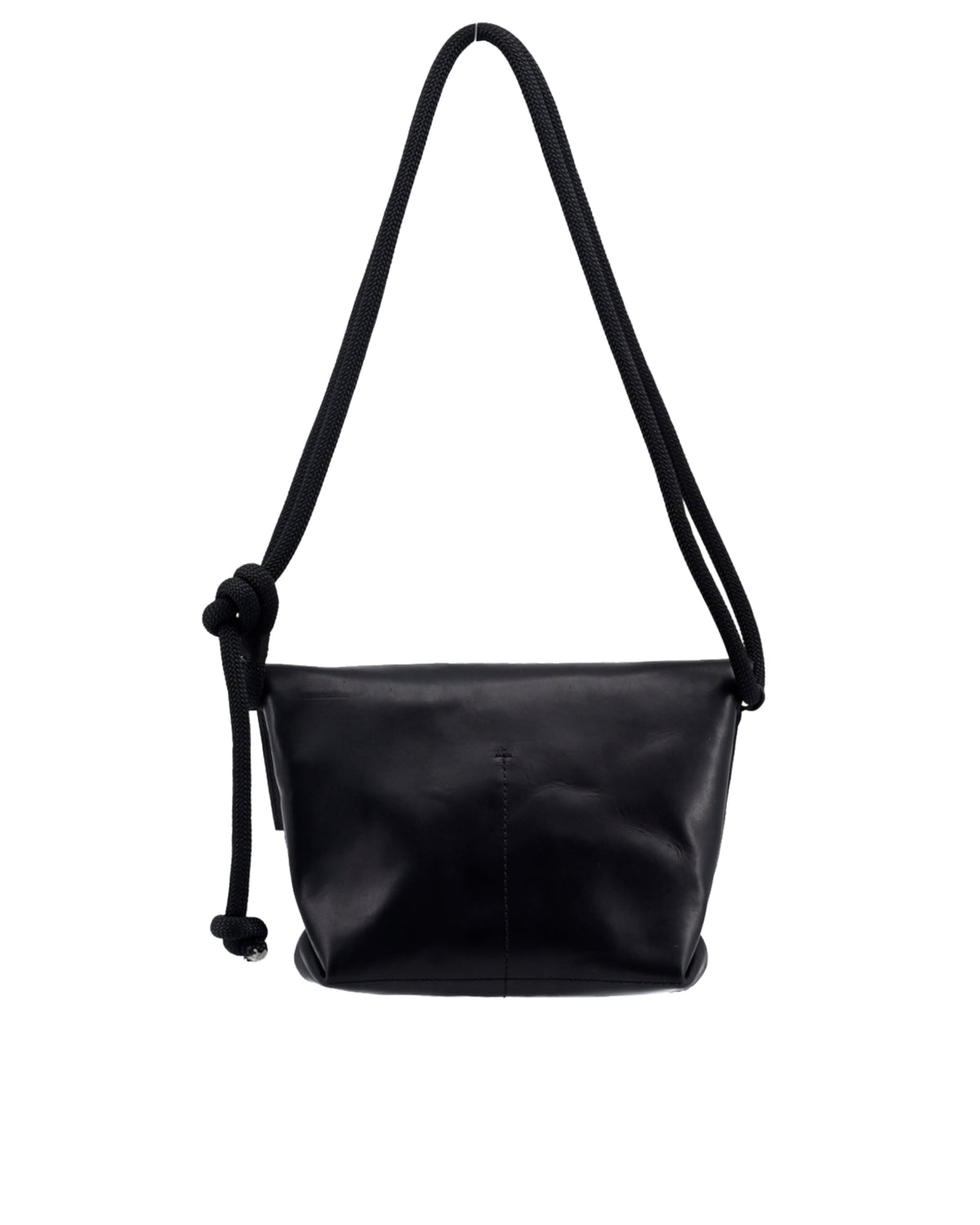 ESKUA | organic cotton / leather black