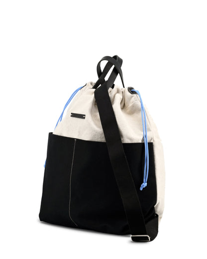 MOIRÉ | linen / black