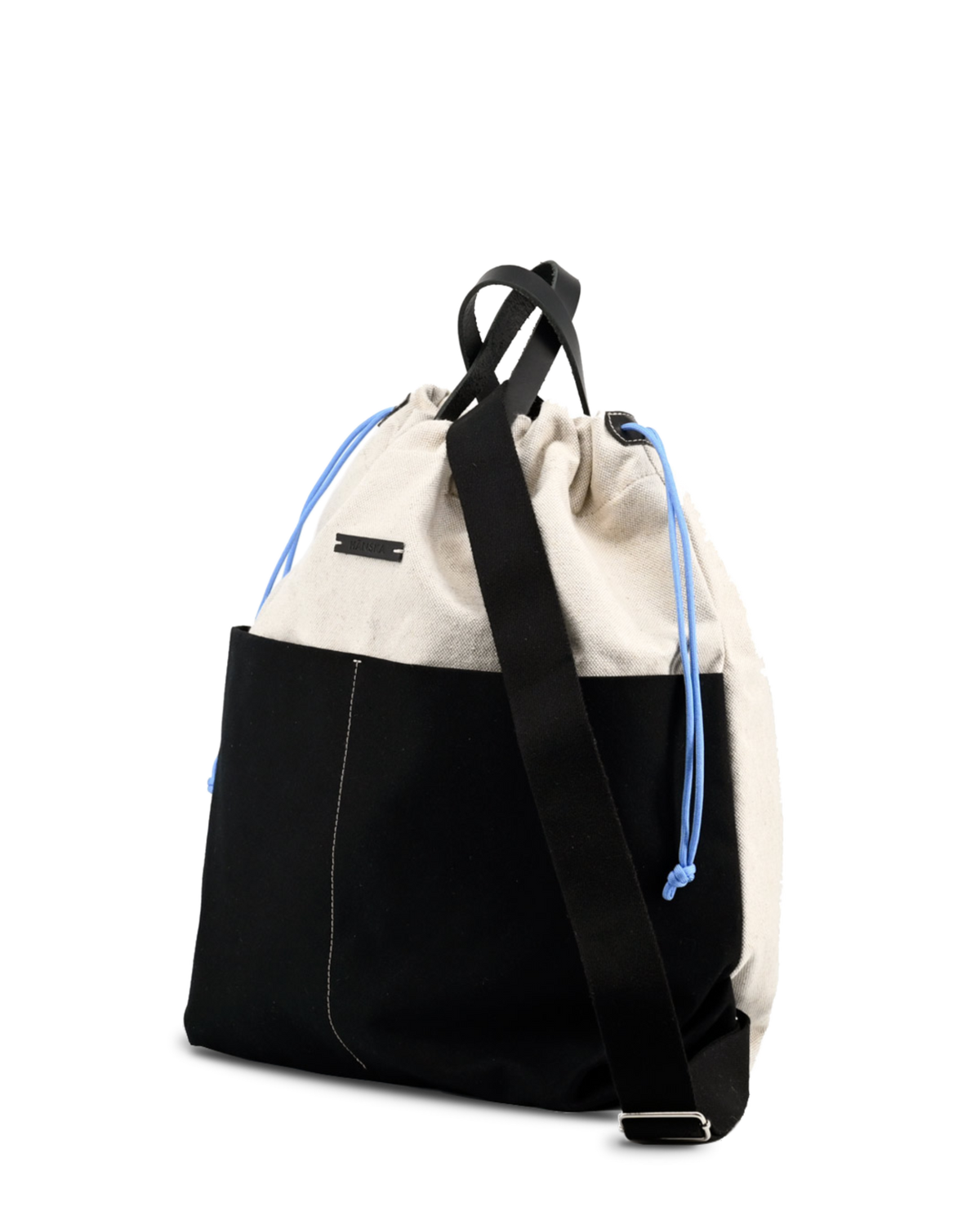 MOIRÉ | linen / black