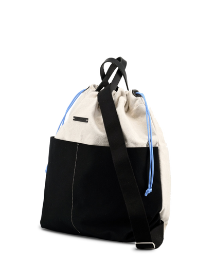 MOIRÉ | linen / black