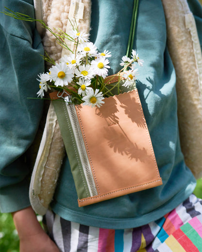 POLTSA | organic cotton / leather