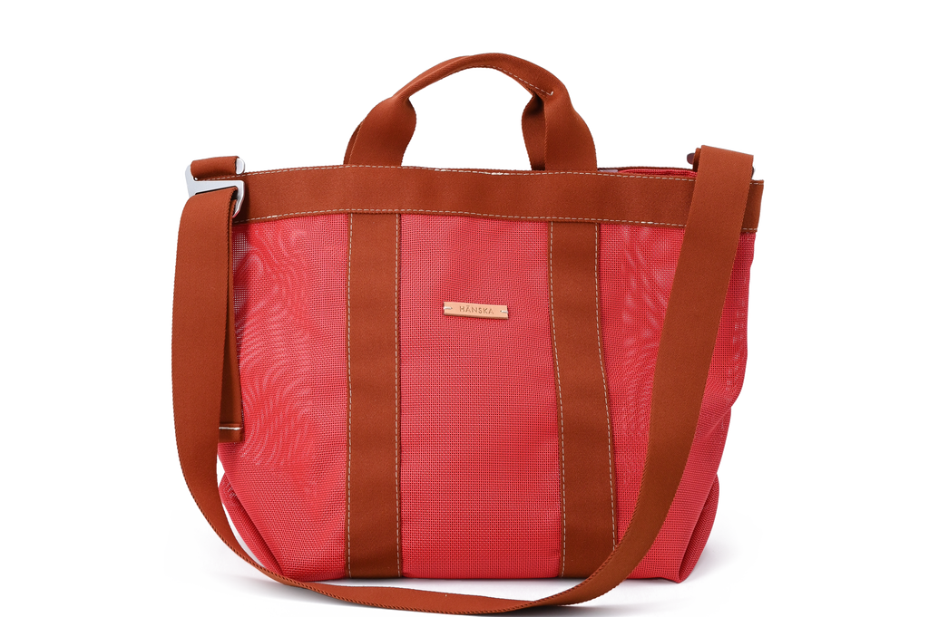 AZOKA mesh - red / Marketbag
