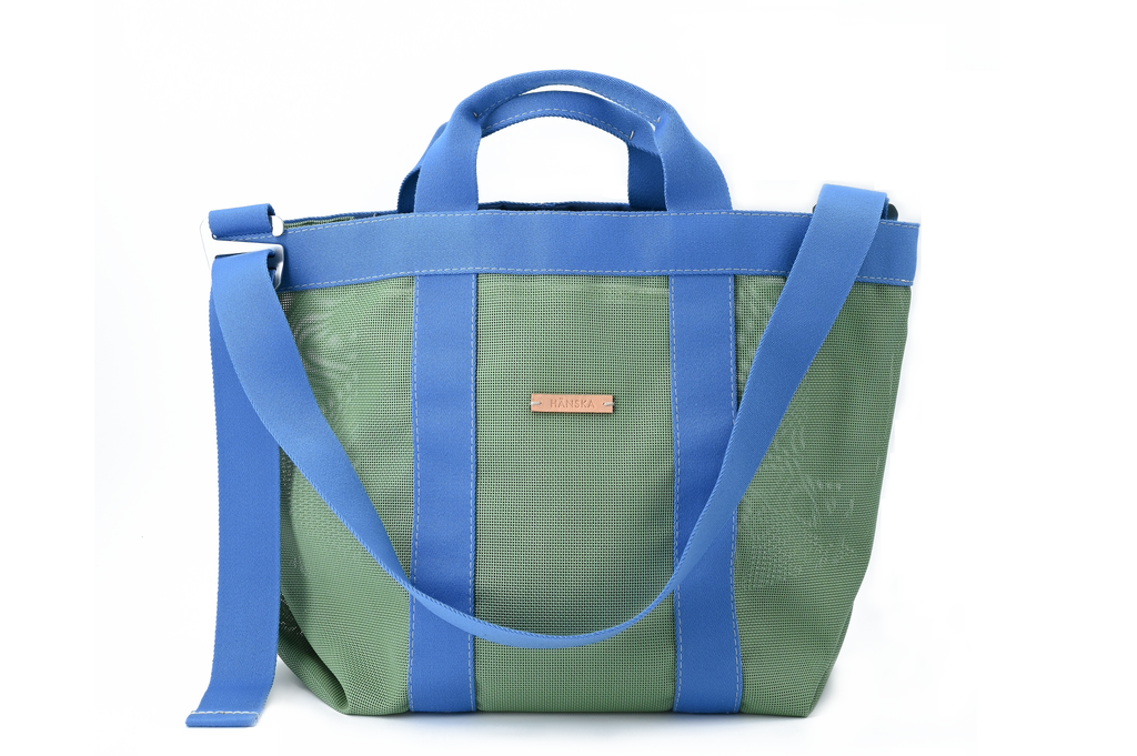 AZOKA mesh - green / Marketbag