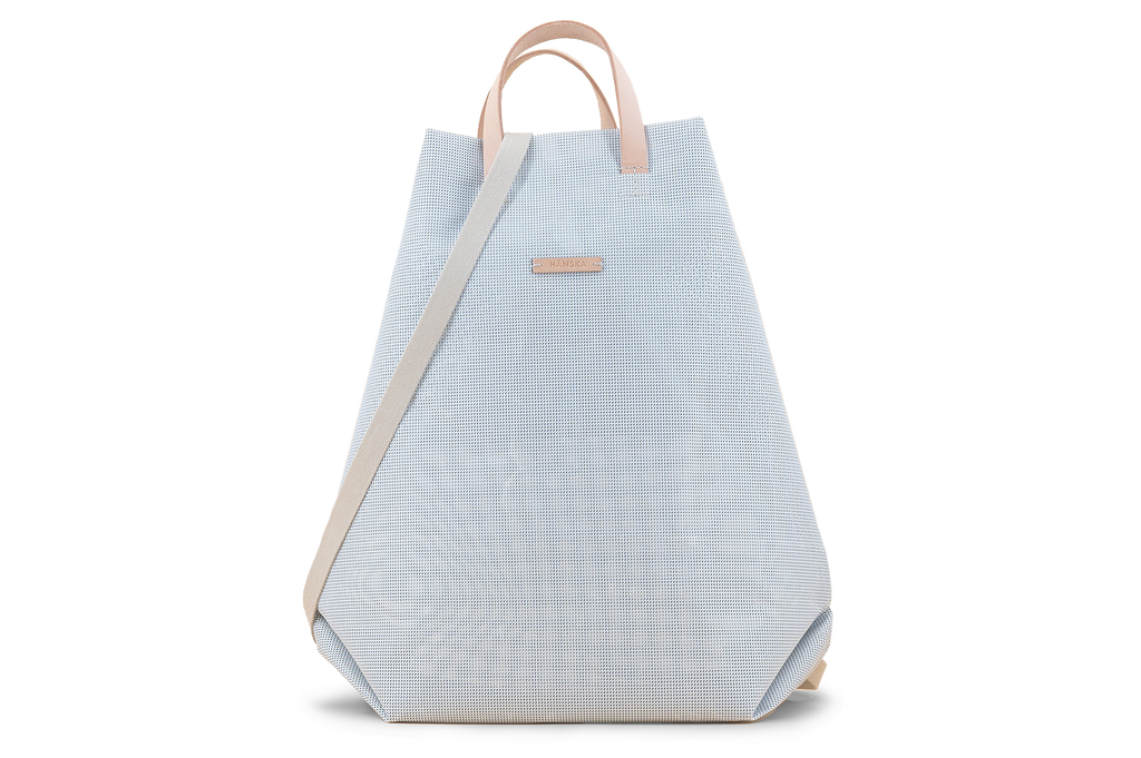 RECYCLED MOIRÉ cloudy / SHOPPER