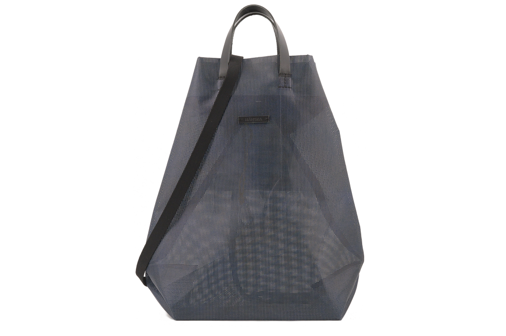 MOIRÉ mesh - black / Shopper