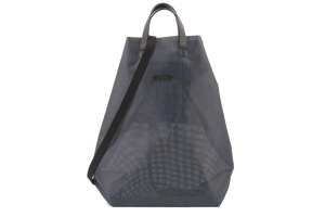 MOIRÉ mesh - black / Shopper