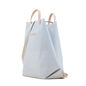 RECYCLED MOIRÉ cloudy / SHOPPER