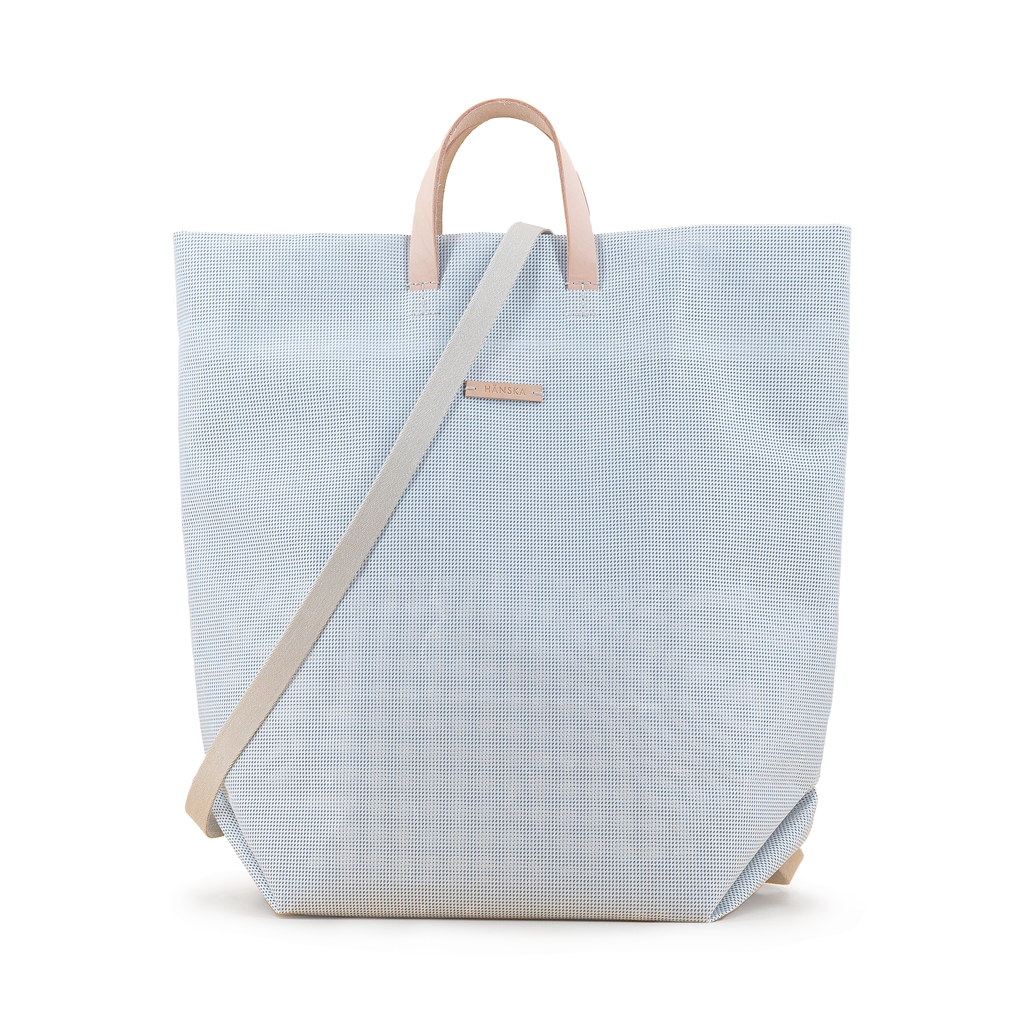 RECYCLED MOIRÉ cloudy / SHOPPER