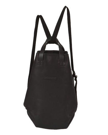 BABY MOIRÉ | leather / black