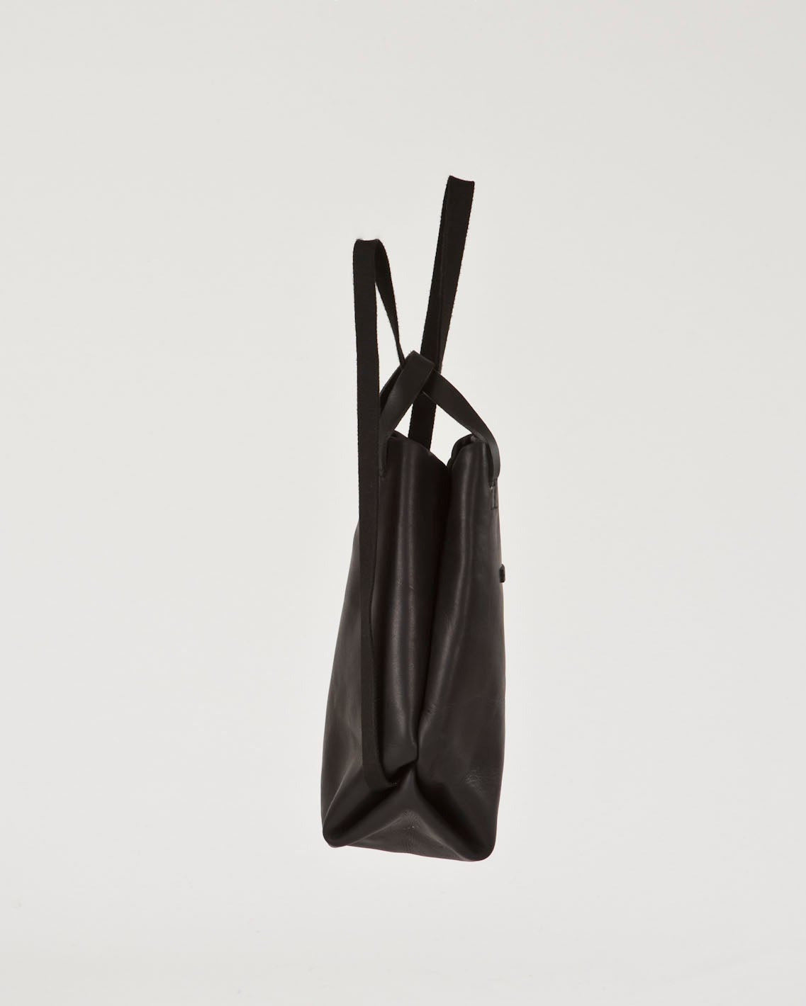 BABY MOIRÉ | leather / black