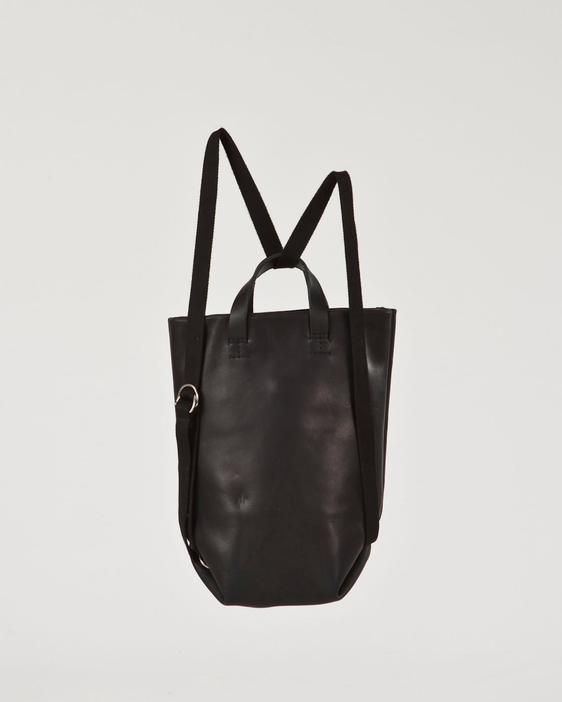 BABY MOIRÉ | leather / black