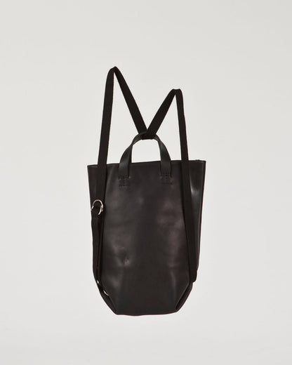 BABY MOIRÉ | leather / black