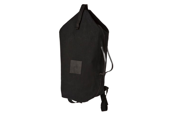 LUCID LARGE -black // waxed cotton