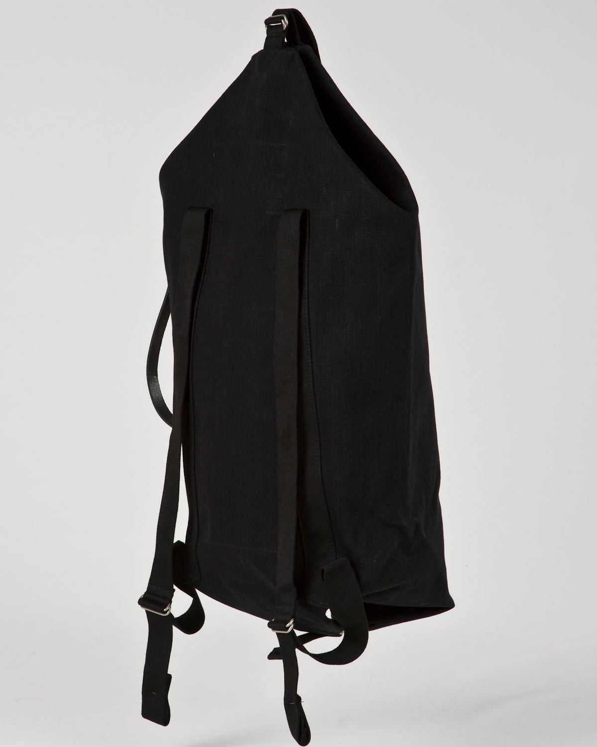 LUCID LARGE |  waxed cotton / all black